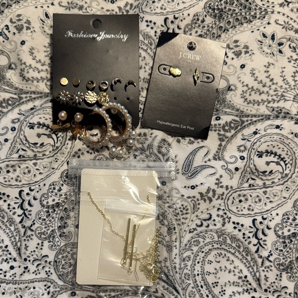 J. Crew Gold Earrings